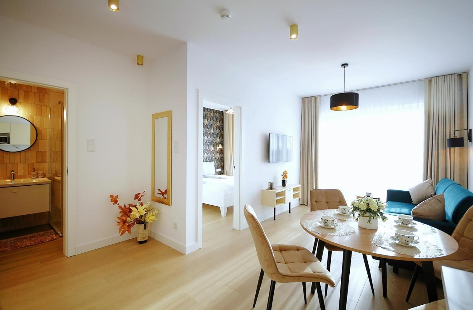 Apartament Lux I , Kolobrzeg Aqua Polanki , Baseny , Sauny , Silownia Экстерьер фото